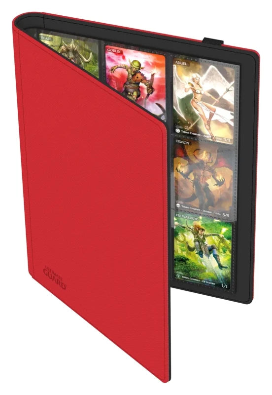 Ultimate Guard Flexxfolio Xenoskin Trading Card Binder (Red) (18-Pocket/360 Card Capacity)