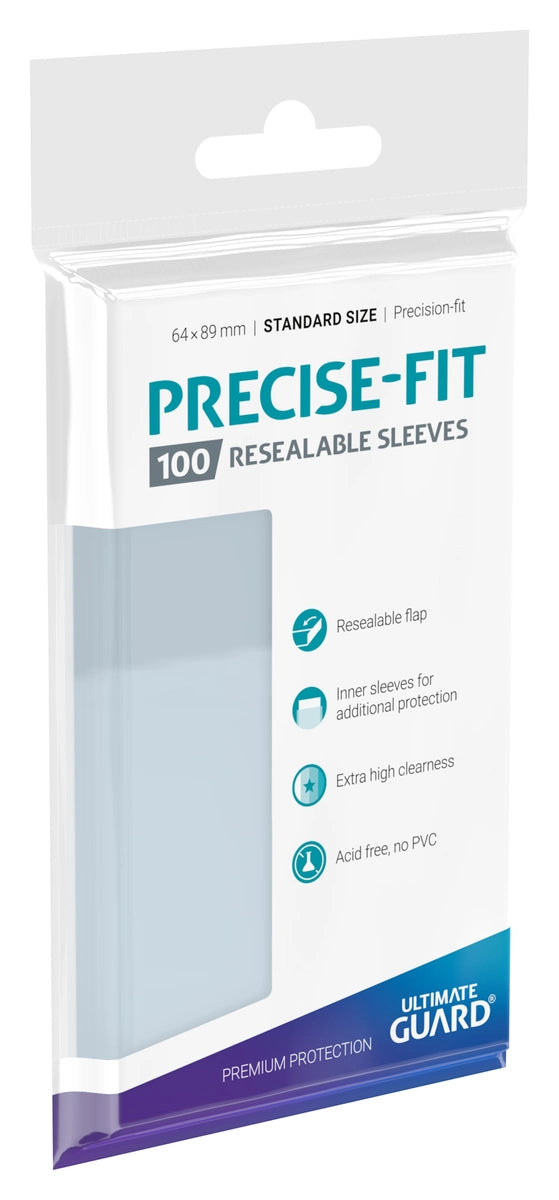 Trading Card Soft Sleeves - Ultimate Guard Precise Fit (Pack of 100)