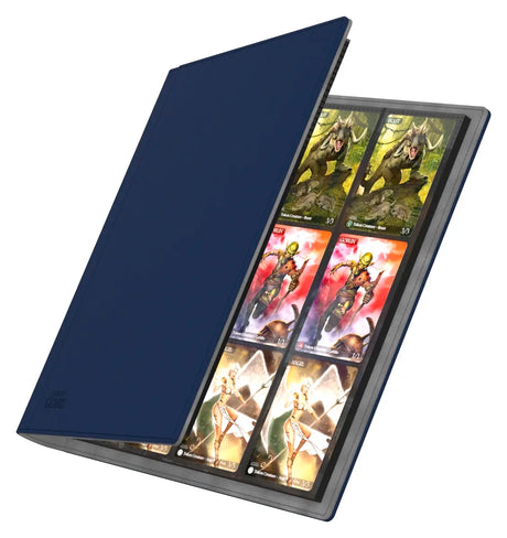 Ultimate Guard Portfolio Xenoskin Trading Card Binder (Blue) (24-Pocket/480 Card Capacity) (Quadrow)