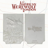 An American Werewolf in London Limited Edition .999 Silver Plated Scaled Replica Pub Sign