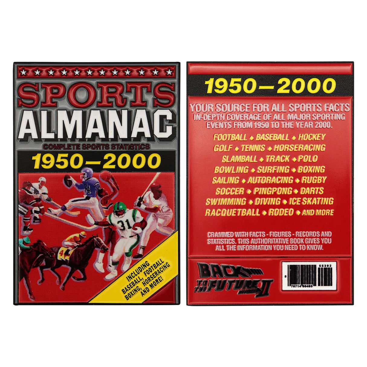 Back to the Future Part II Sports Almanac Limited Edition Ingot