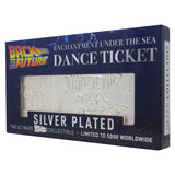 Back To The Future Limited Edition .999 Silver Plated Enchantment Under the Sea Dance Ticket