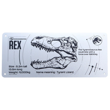 Jurassic Park Limited Edition T-Rex Schematic Fan-Plate