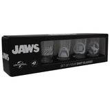 Jaws Premium Set of 4 Shot Glasses