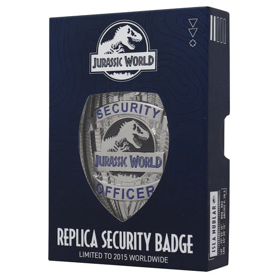 Jurassic World Security Badge Limited Edition Replica