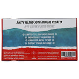 Jaws Limited Edition .999 Silver Plated Amity Island 50th Annual Regatta Ticket