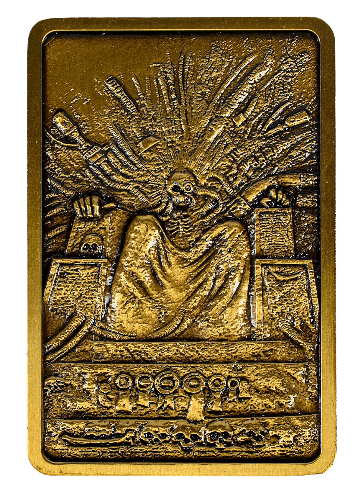 Warhammer 40K Imperium The Emperor on the Golden Throne Collectible Ingot