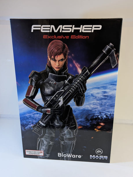 Mass Effect - Femshep 20" Exclusive Edition Gaming Heads Statue