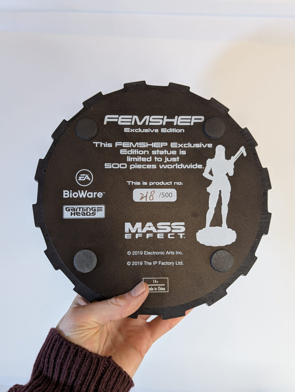 Mass Effect - Femshep 20" Exclusive Edition Gaming Heads Statue