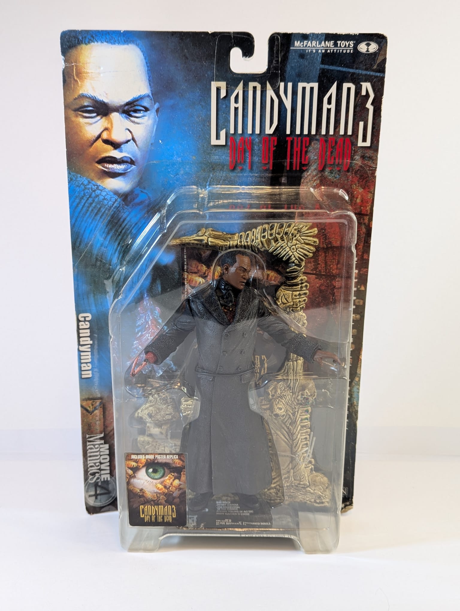 McFarlane Toys Movie Maniacs Series 4: Action Figure Candyman (Day Of The Dead) – Da Collezione - 3
