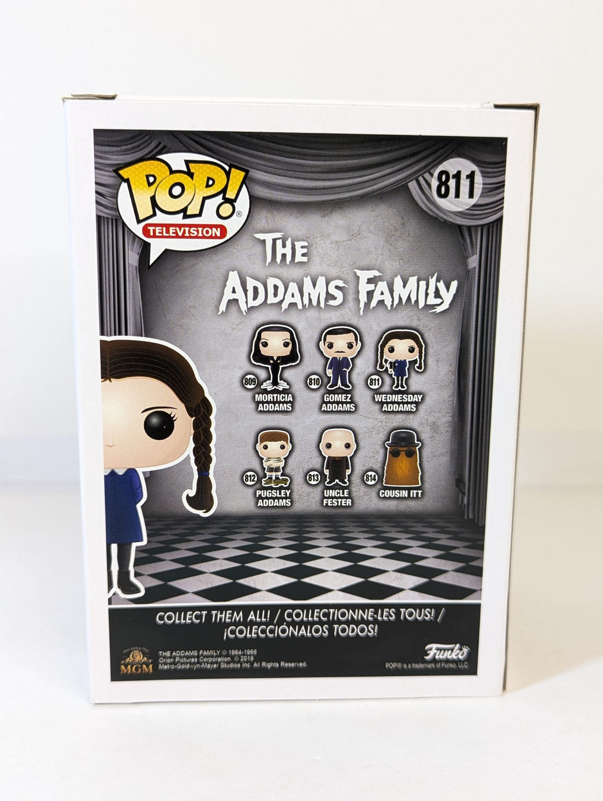 The Addams Family Wednesday Addams Funko Pop! Vinyl Figure #811 Signed by Christina Ricci
