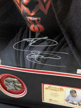 Star Wars Darth Maul Autographed 8x10 Photo Signed by Ray Park