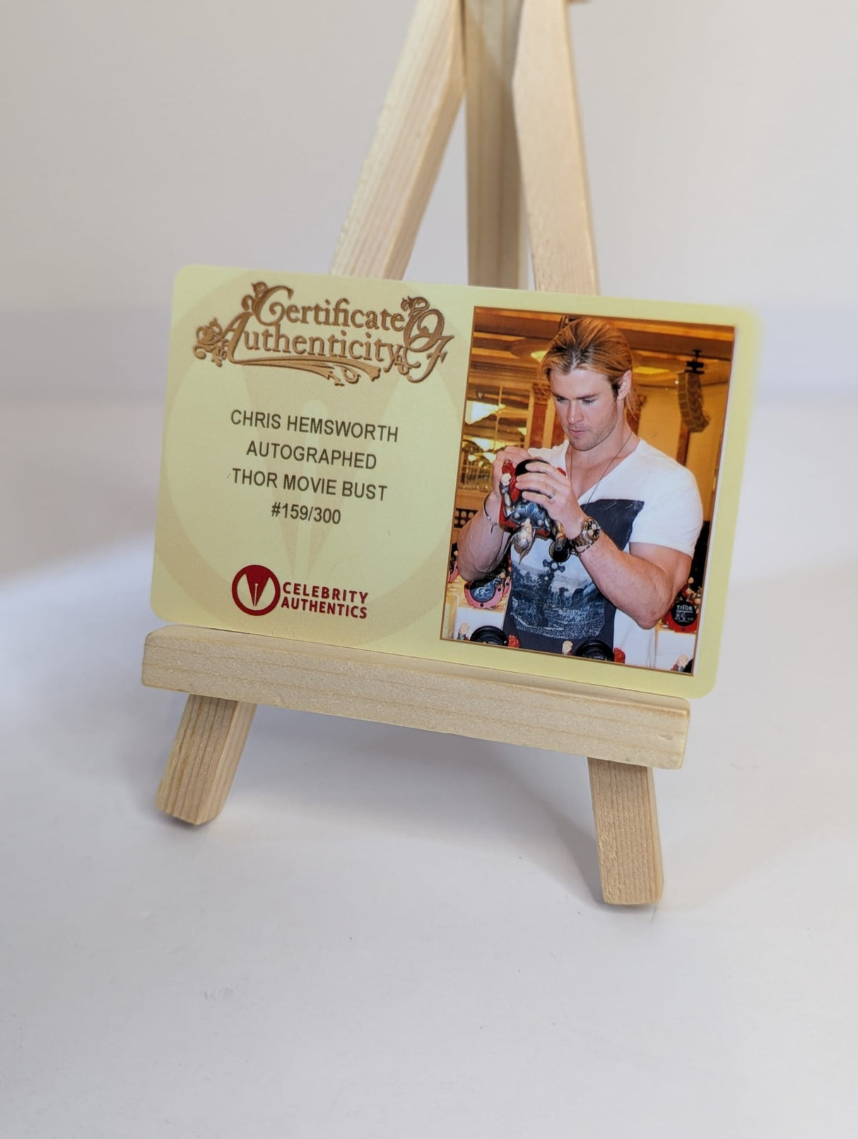 Marvel Thor (2011) Gentle Giant Bust Signed by Chris Hemsworth