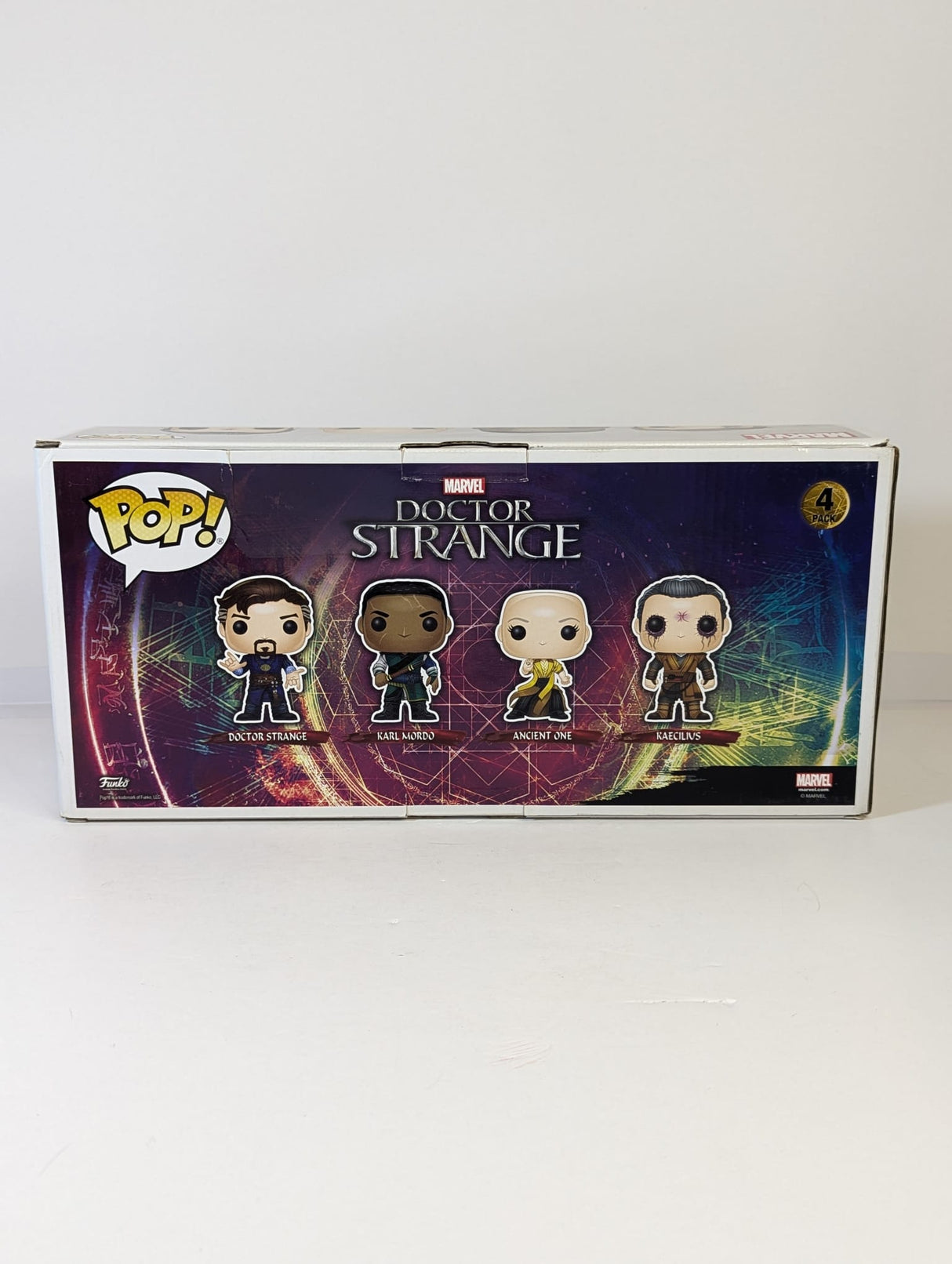 Marvel Doctor Strange, Karl Mordo, Ancient One and Kaecilius Funko Pop! Vinyl Figure 4-Pack