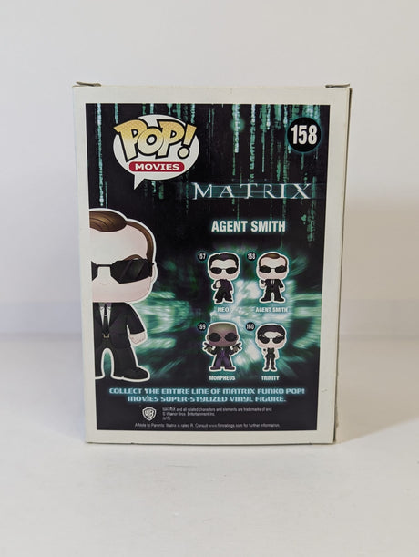 The Matrix Agent Smith Funko Pop! Vinyl Figure #158