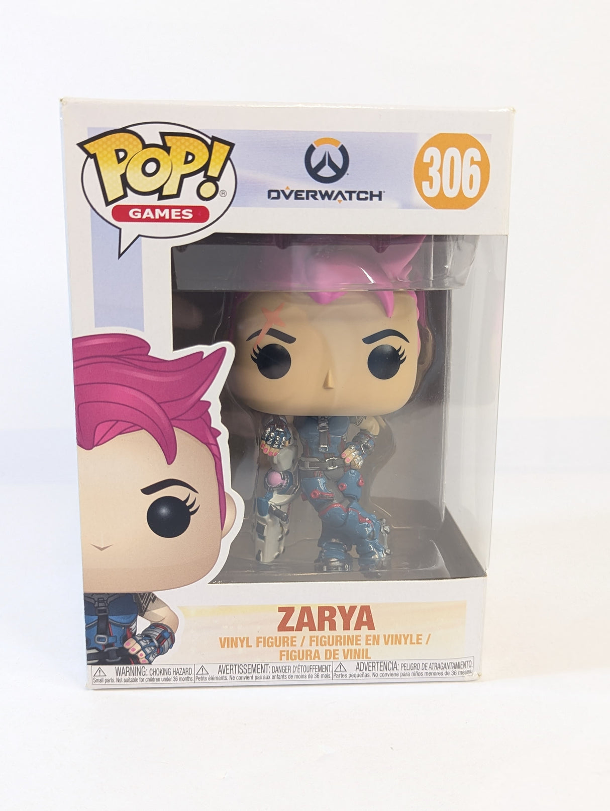 Overwatch Zarya Funko Pop! Vinyl Figure #306