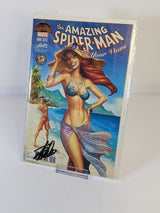 Marvel The Amazing Spider-Man Renew Your Vows Issue #5 (Anastasia Collectibles Colour Variant Cover) Signed by Stan Lee
