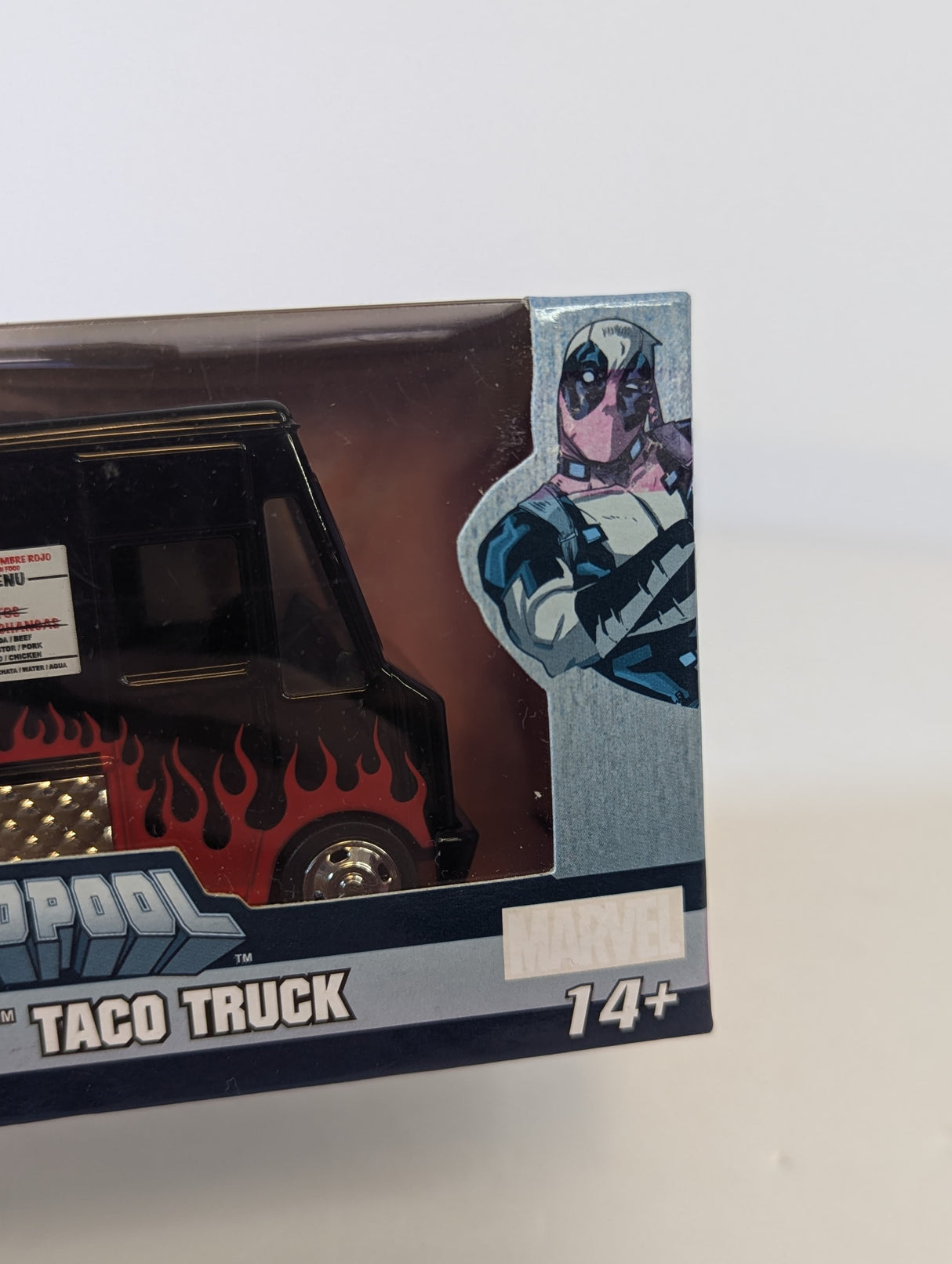 Marvel Deadpool Taco Truck Metals Die Cast Model Toy (Black Version)