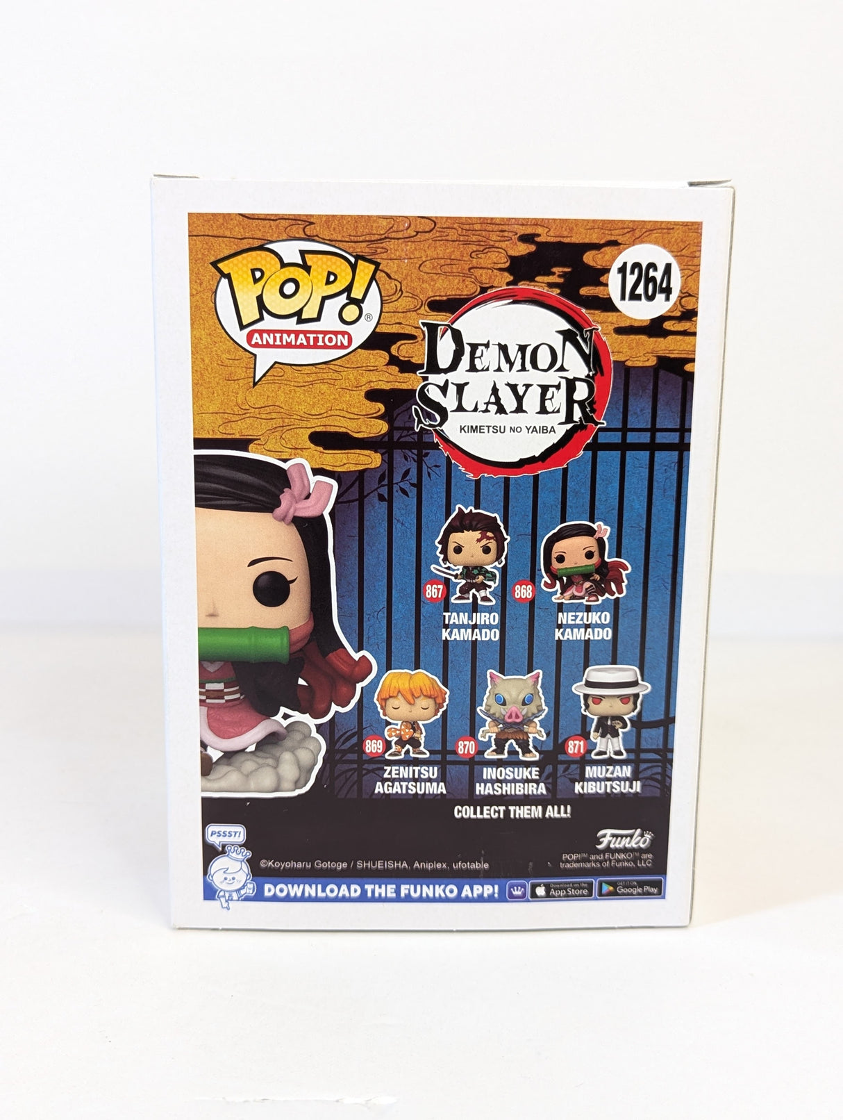 Demon Slayer Nezuko Kamado (Running) Funko Pop! Vinyl Figure #1264