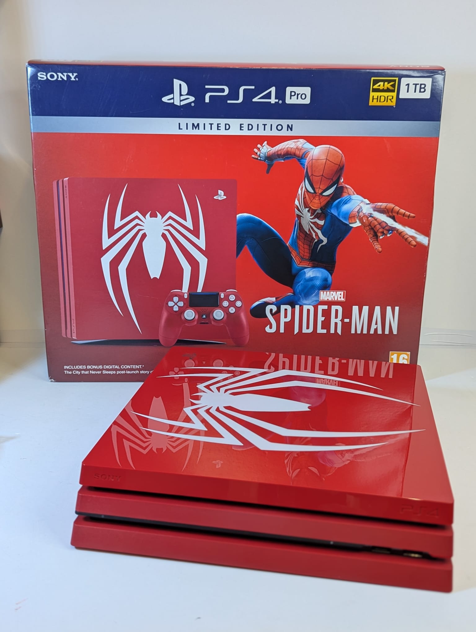 PlayStation4proスパイダーマンリミテッドエディション PS4Pro Spider