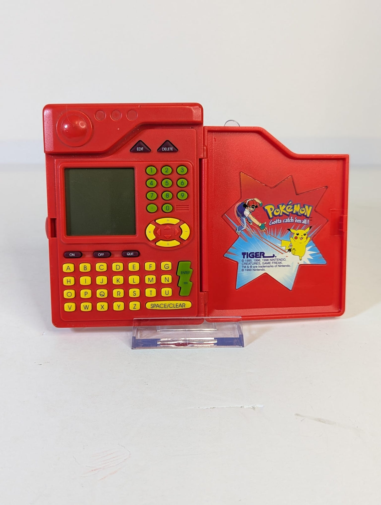 Pokemon Tiger Electronics 1998 Prop Replica Pokedex