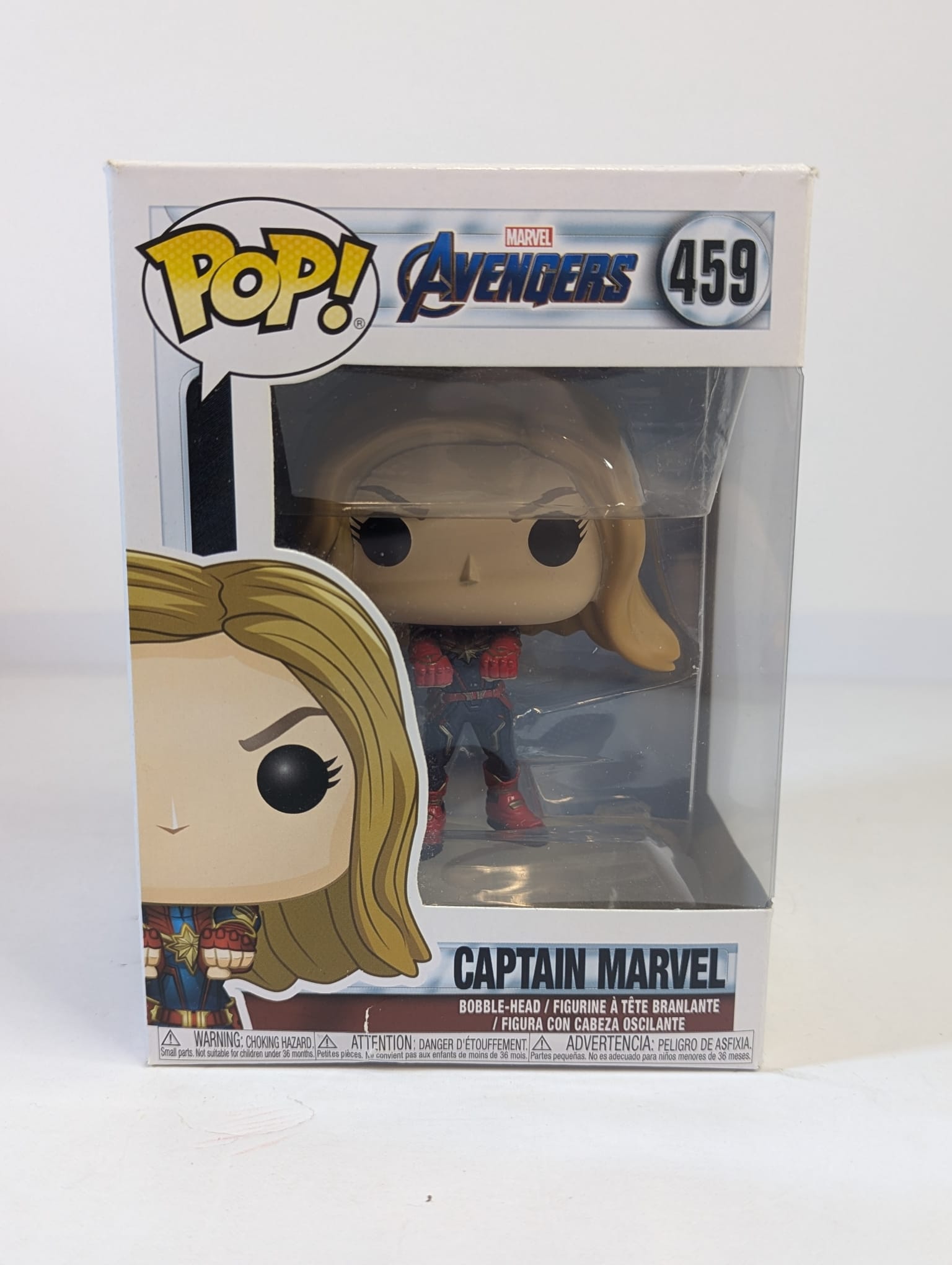Marvel Avengers Captain Marvel Funko Pop! Vinyl Figure #459