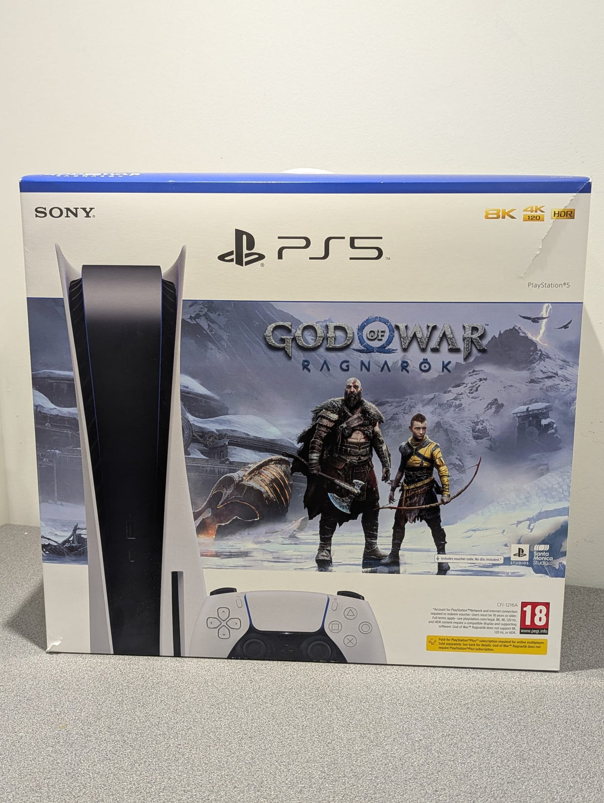 Sony PlayStation 5 825GB Disc Drive Console