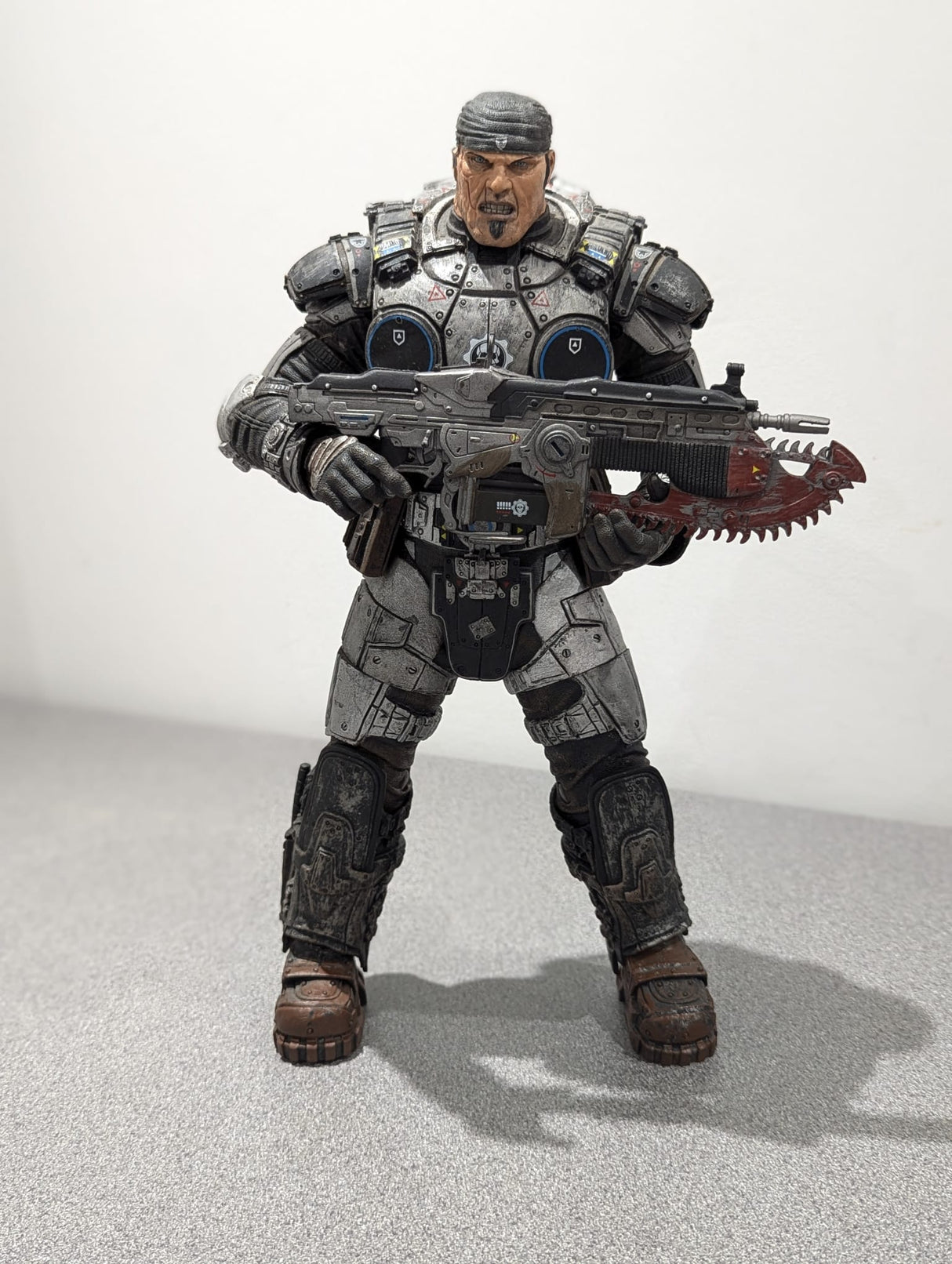 Gears of War 2 Marcus Fenix 12" 2009 NECA Action Figure