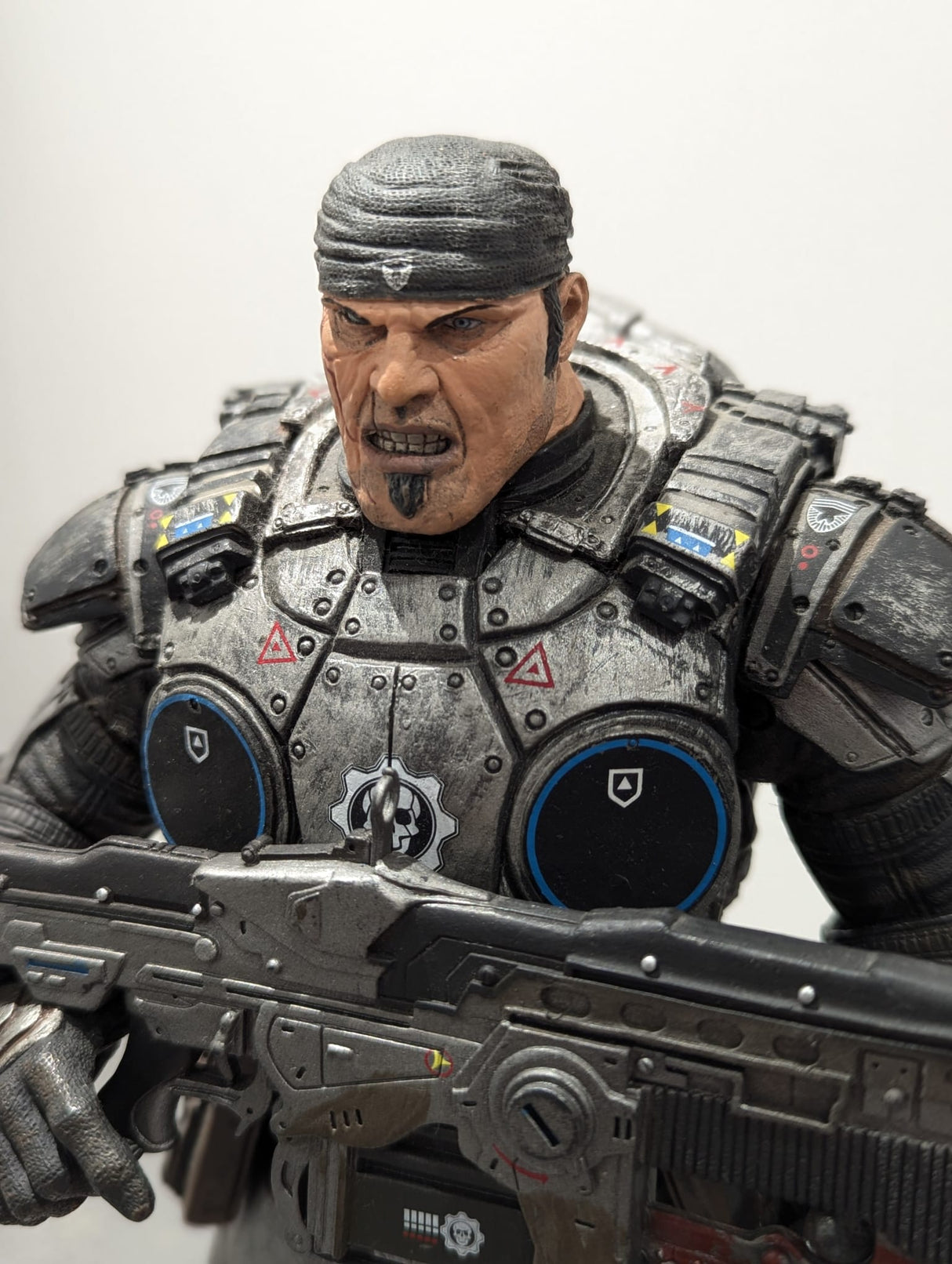 Gears of War 2 Marcus Fenix 12" 2009 NECA Action Figure
