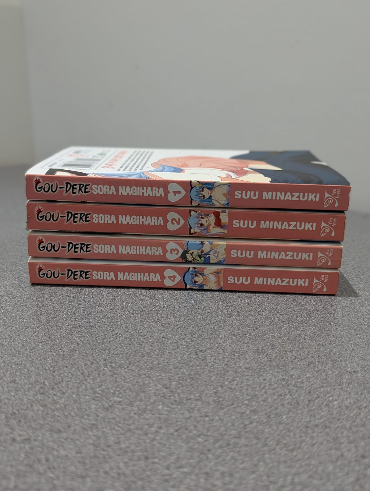 Gou-Dere Sora Nagihara Volumes 1 - 4 Complete Bundle