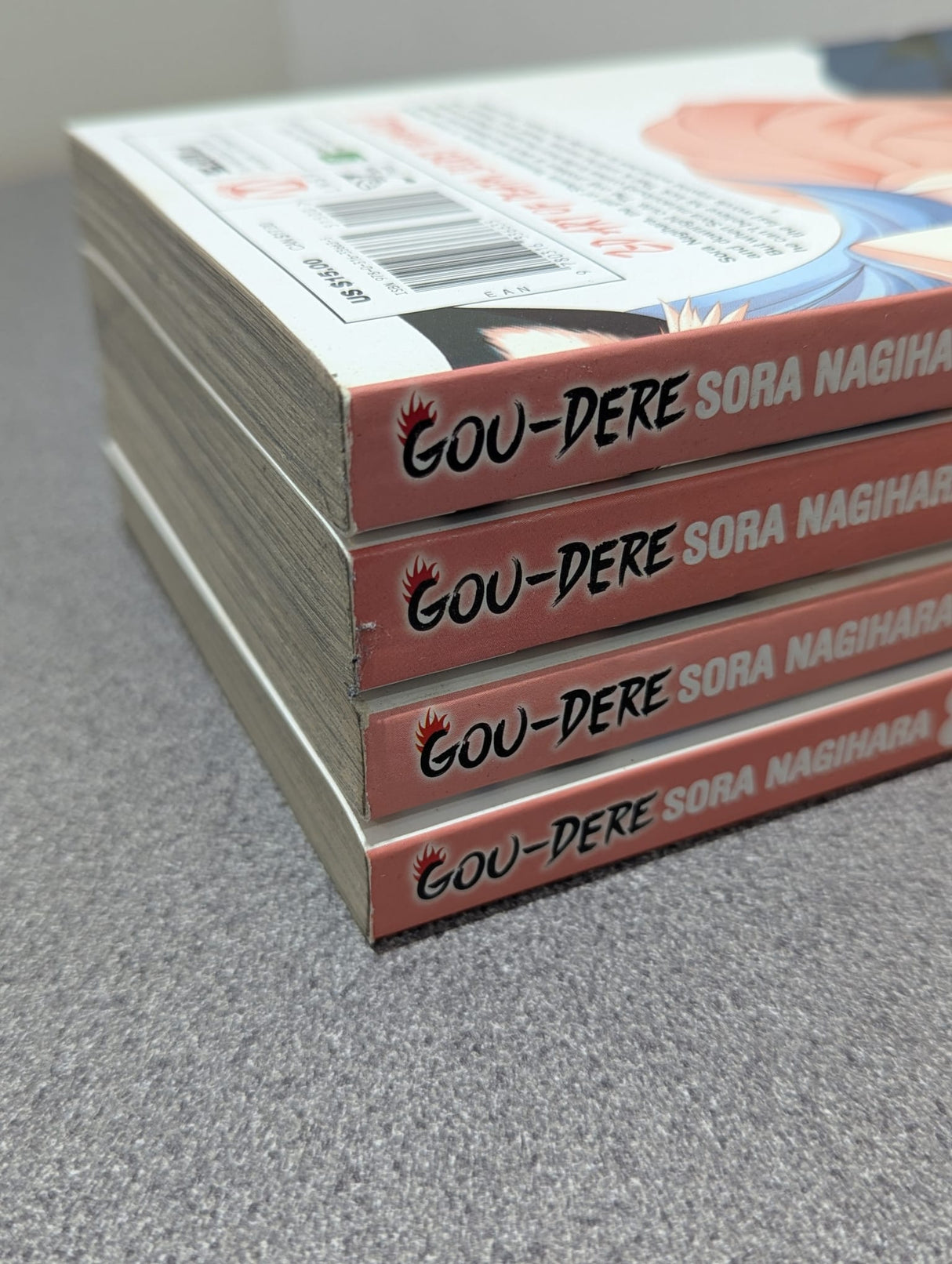 Gou-Dere Sora Nagihara Volumes 1 - 4 Complete Bundle