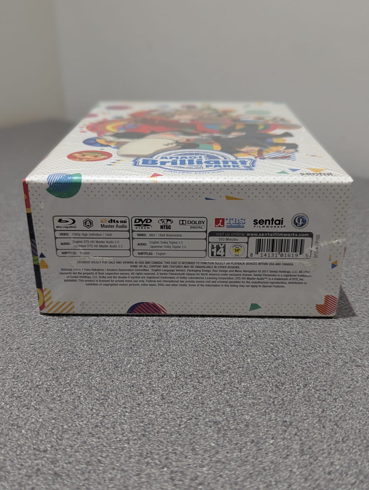 Amagi Brilliant Park Limited Edition Blu-Ray and DVD Box Set