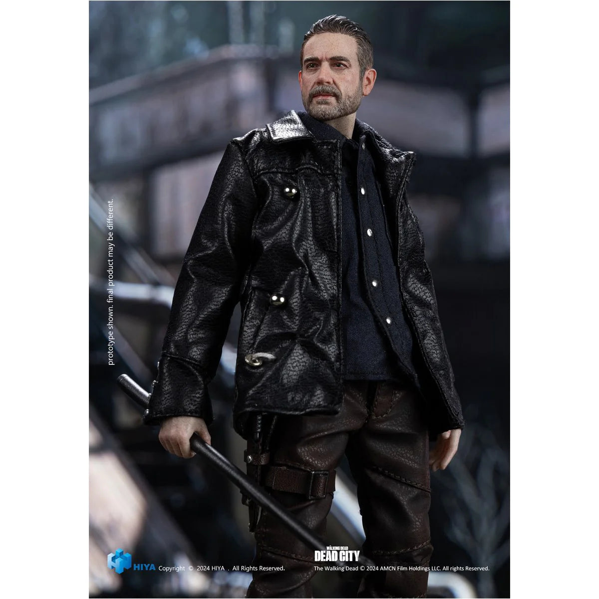 Walking Dead Dead City Exquisite Super Negan 1/12 Scale Previews Exclusive Action Figure