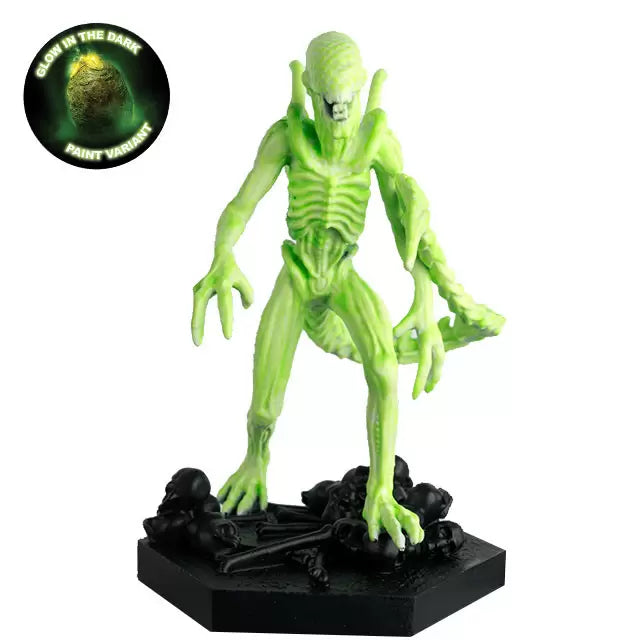 Alien vs. Predator: Alien & Predator Xeno Predator-Vision 1/16 Scale Figurine (GITD)