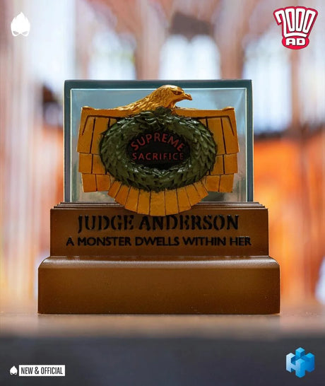 2000AD Judge Dredd Hall Of Heroes Judge Anderson 1/18 Scale Previews Exclusive Action Figure Set