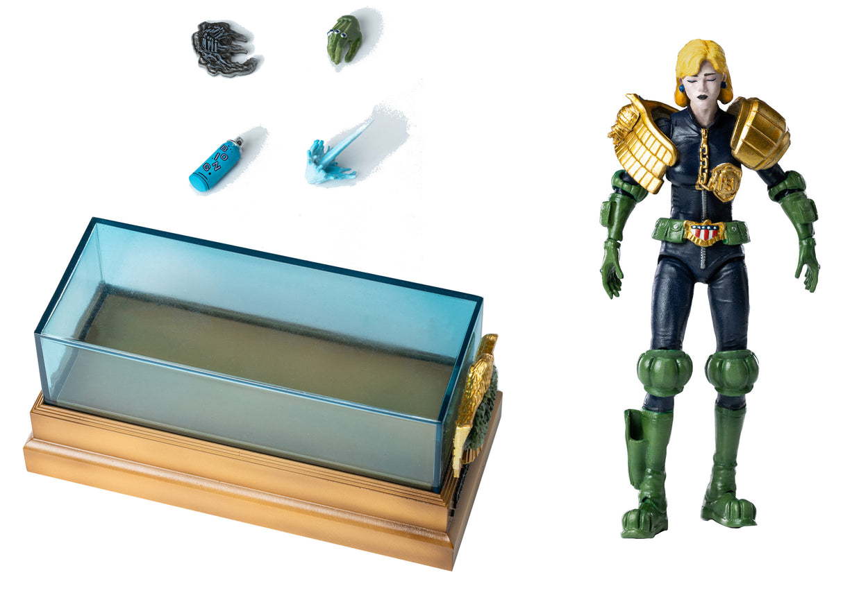 2000AD Judge Dredd Hall Of Heroes Judge Anderson 1/18 Scale Previews Exclusive Action Figure Set