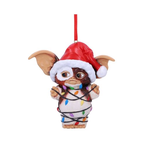 Gremlins Gizmo in Fairy Lights 10cm Hanging Ornament