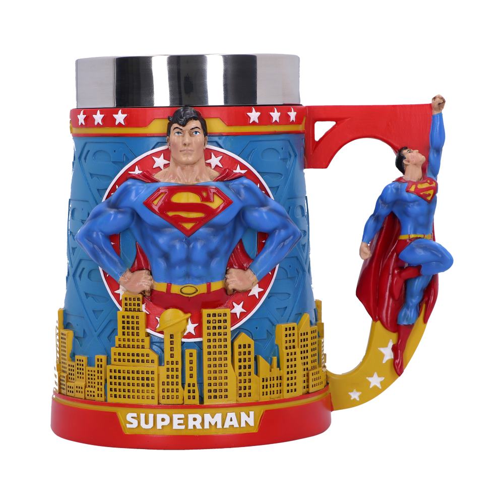 DC Comics Superman Man of Steel Tankard 15.5cm