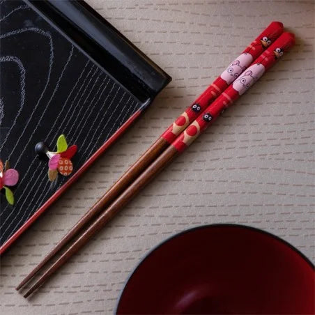 Studio Ghibli Spirited Away Boh Mouse Lacquered Chopsticks