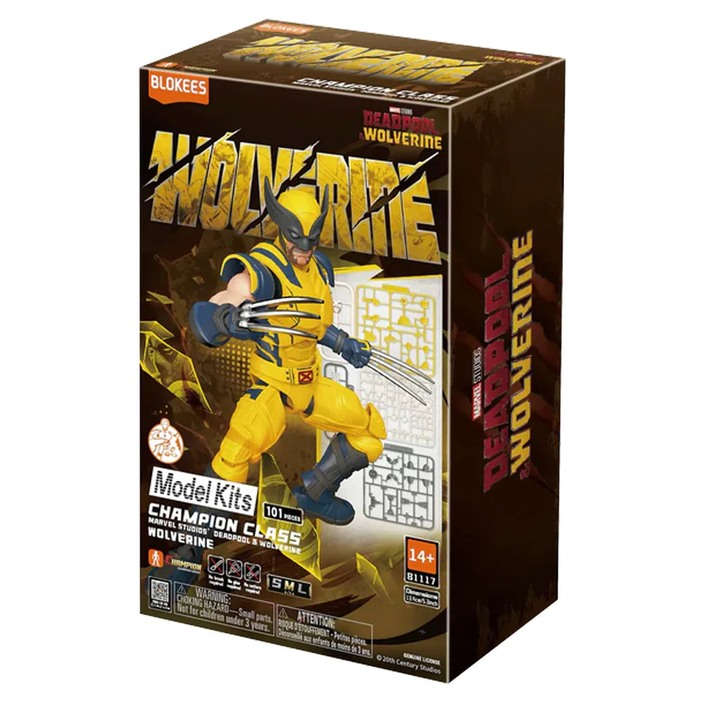 BLOKEES MARVEL INFINITY SAGA CHAMP CLASS WOLVERINE MODEL