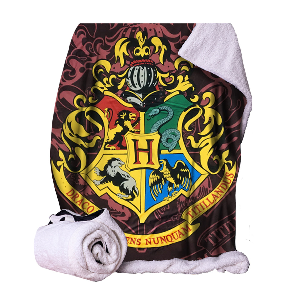 Harry Potter Hogwarts Crest Throw 100*150cm