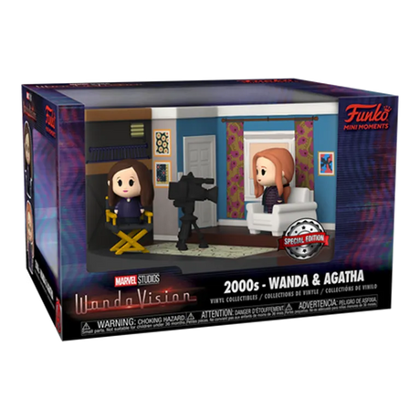 Wandavision: Funko POP! Mini Moments: 2000's Wanda & Agatha 3.75 Inch Vinyl Figure