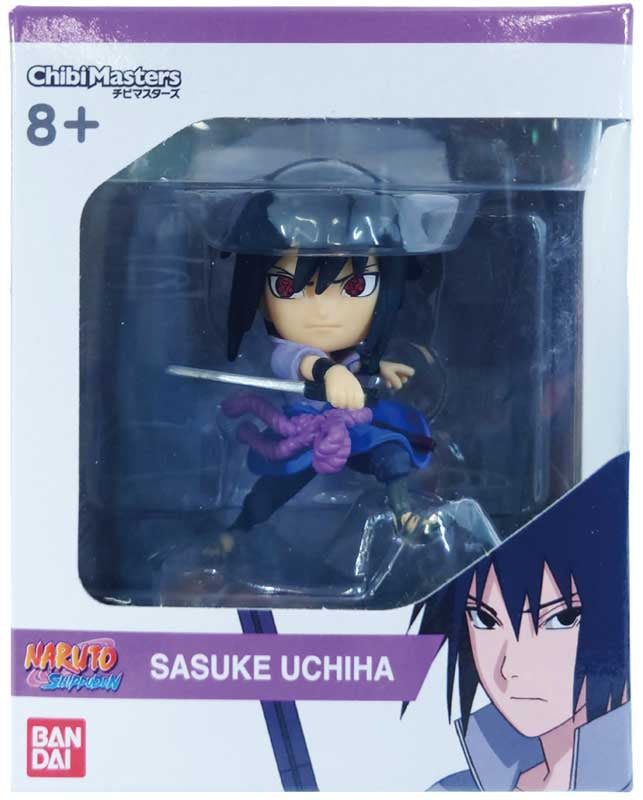 Naruto Shippuden: Sasuke Uchiha Chibi Masters 3.15 Inch PVC Mini Figure