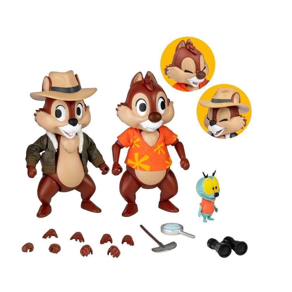 Chip 'n Dale Rescue Rangers Dynamic 1/9 Scale 8ction Heroes Action Figures
