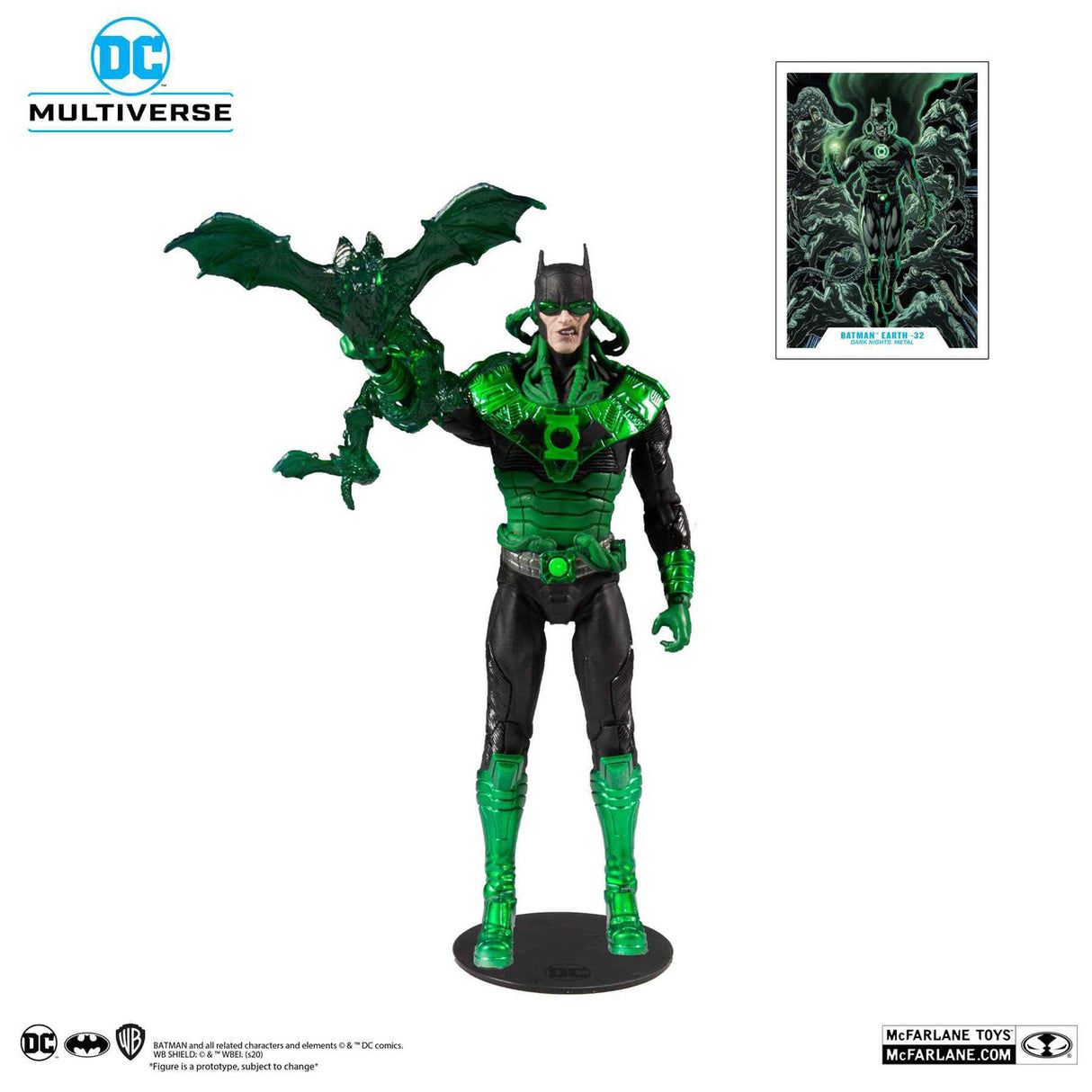 DC Multiverse Dark Metal Earth-32 Batman 7" Scale Action Figure