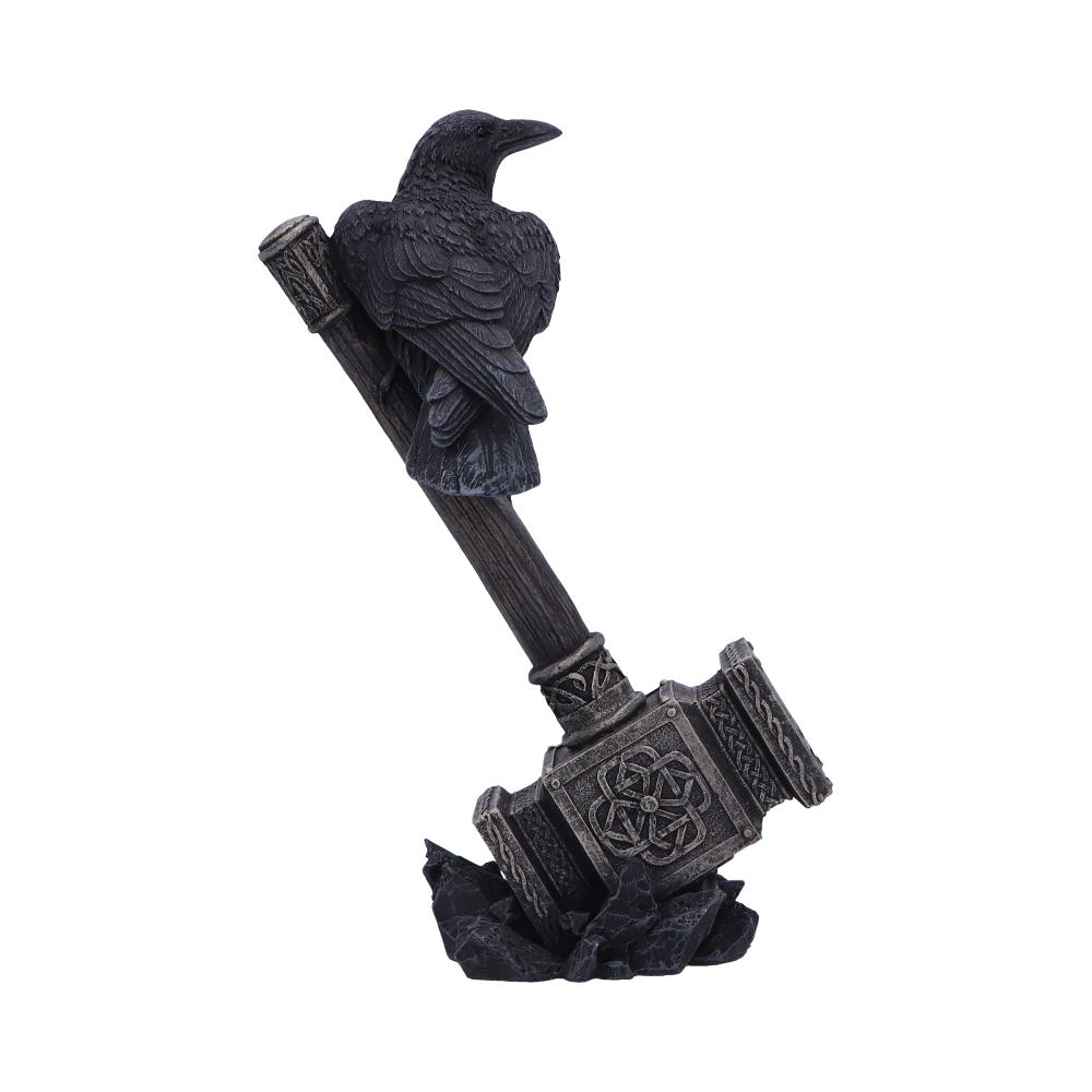 Thor Raven on Hammer of the Gods 23cm Statue
