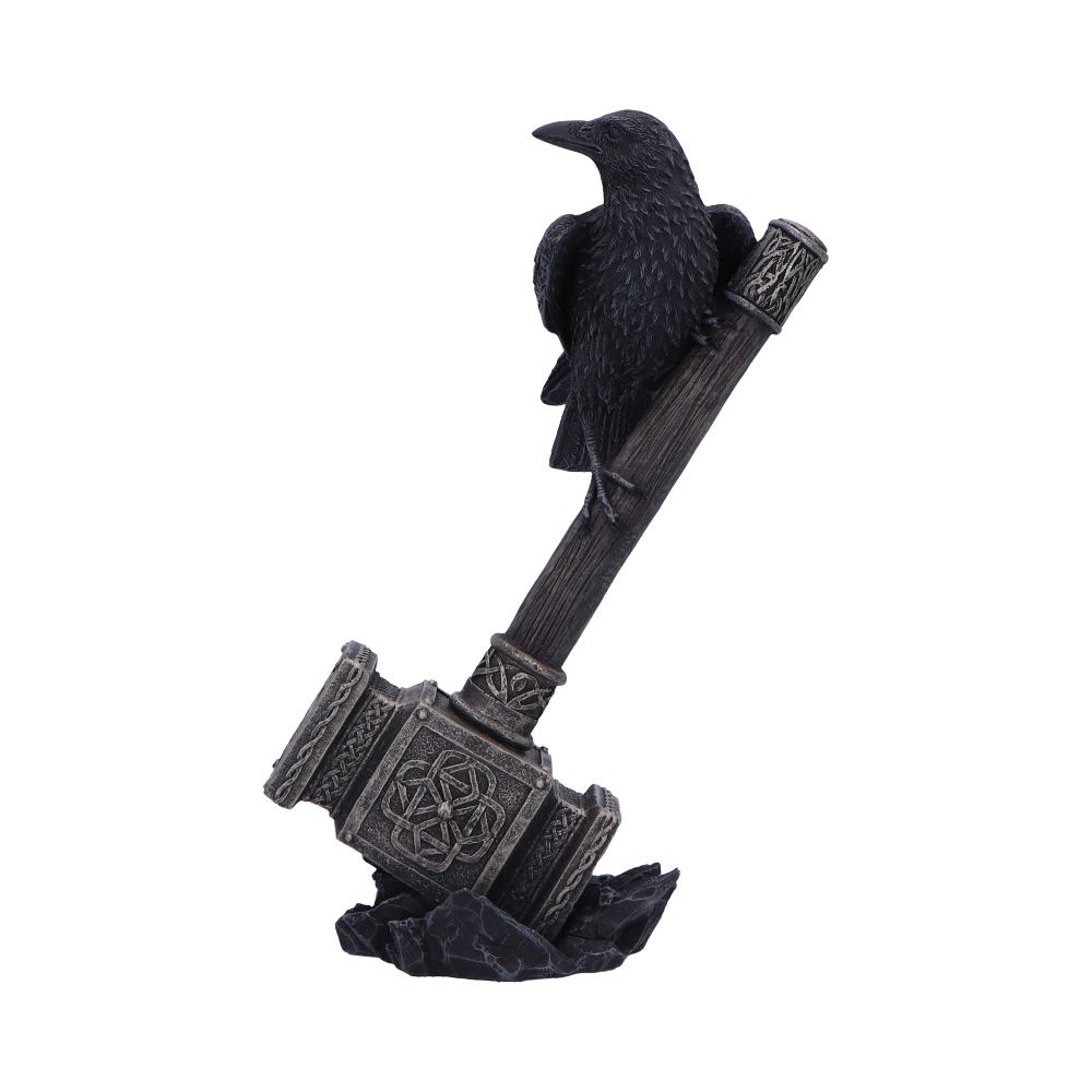 Thor Raven on Hammer of the Gods 23cm Statue