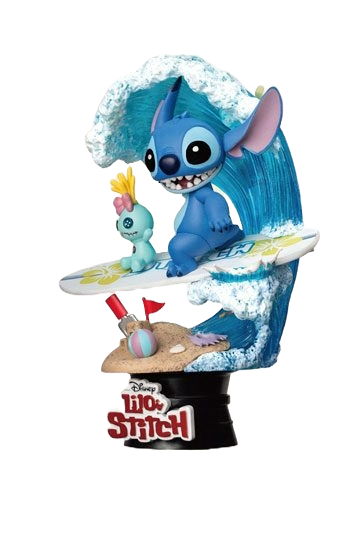 Disney Summer Series Stitch Surf 15 cm D-Stage PVC Diorama