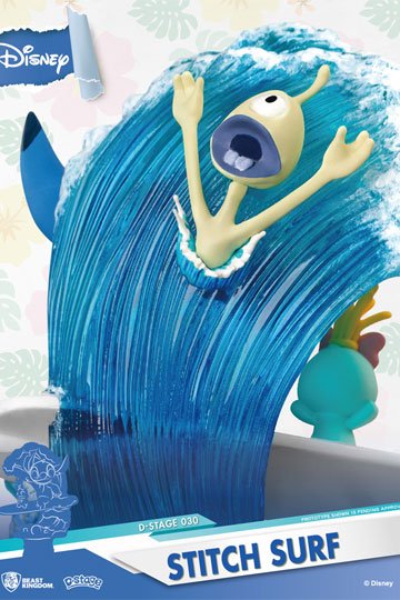 Disney Summer Series Stitch Surf 15 cm D-Stage PVC Diorama