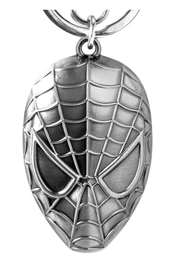 Marvel Spider Man Head Metal Keychain